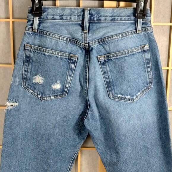 Frame Le Original Distressed Cropped Jeans Size 24 - Picture 5 of 12